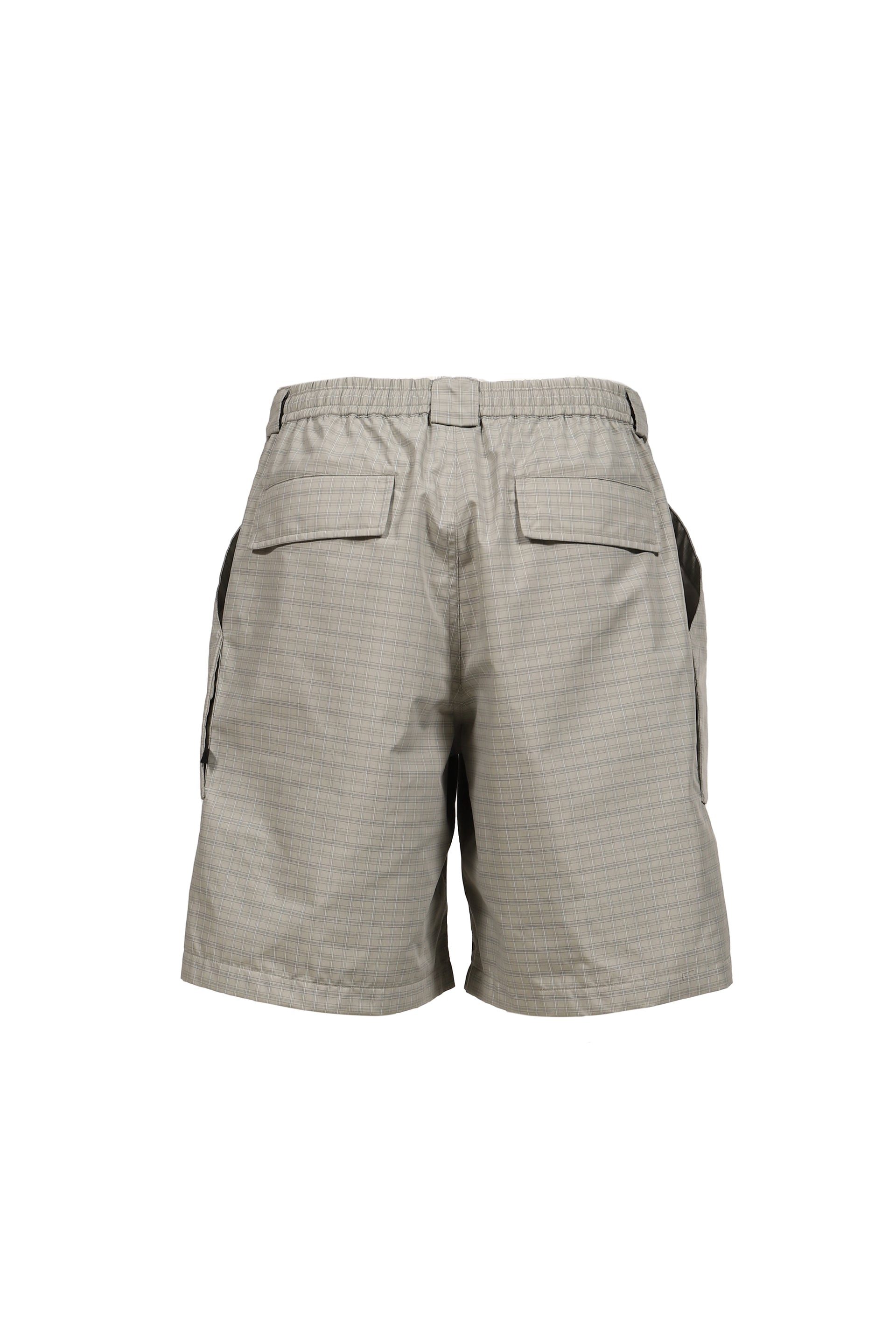 TECH 3D POCKET CARGO SHORTS SUMMER PLAID / LT.GRY