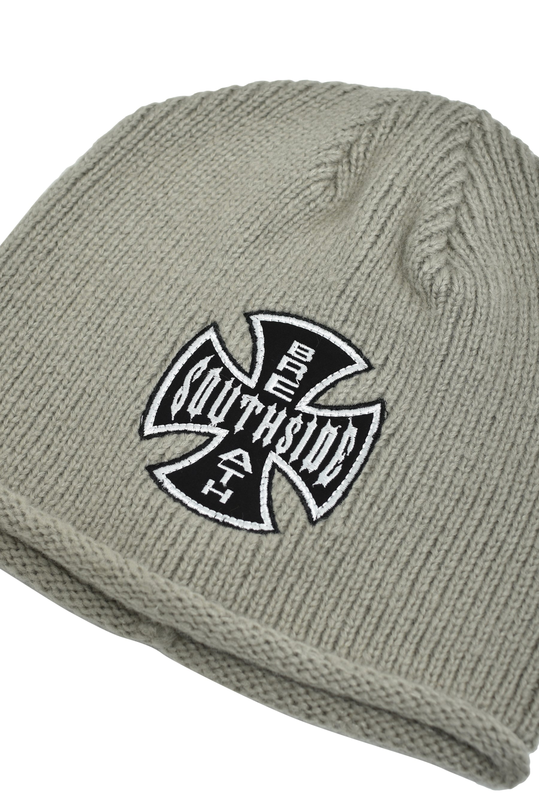 SOUTHSIDE CROSS DAMAGE BEANIE / DUST