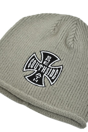 SOUTHSIDE CROSS DAMAGE BEANIE / DUST