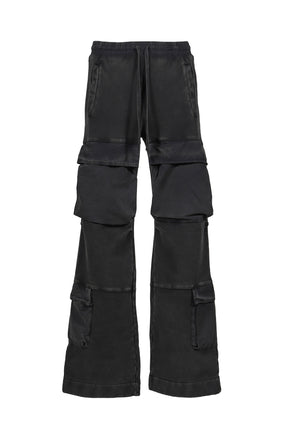 entire studios UTILITY SWEATS / WASHED BLK