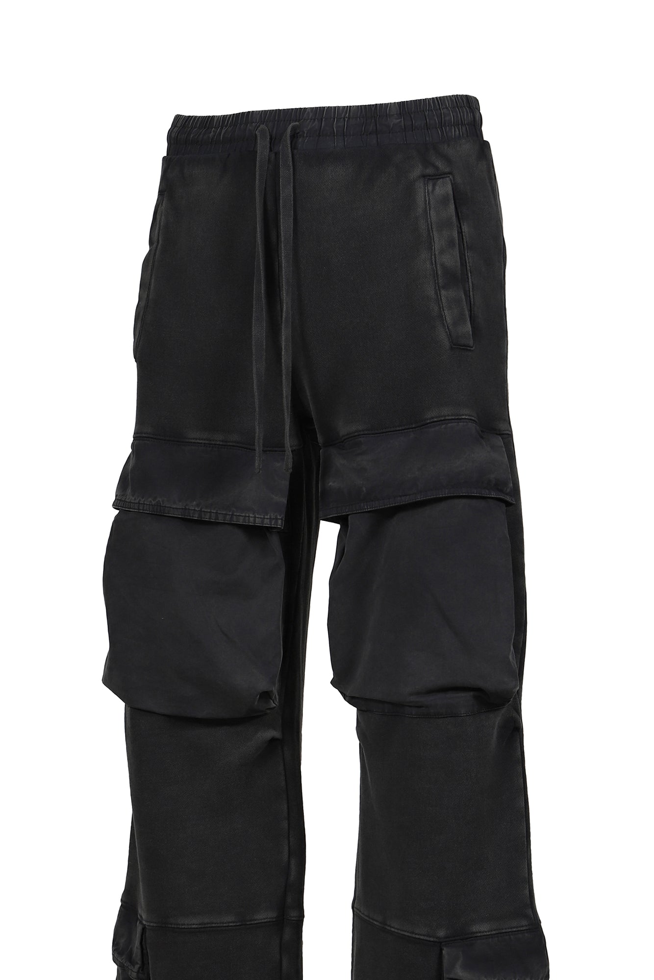 entire studios UTILITY SWEATS / WASHED BLK