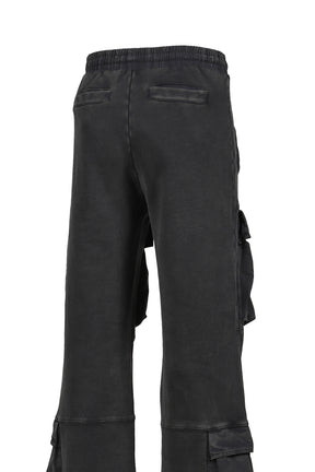 entire studios UTILITY SWEATS / WASHED BLK