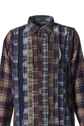 FLANNEL SHIRT -> RIBBON WIDE SHIRT / ASSORTED