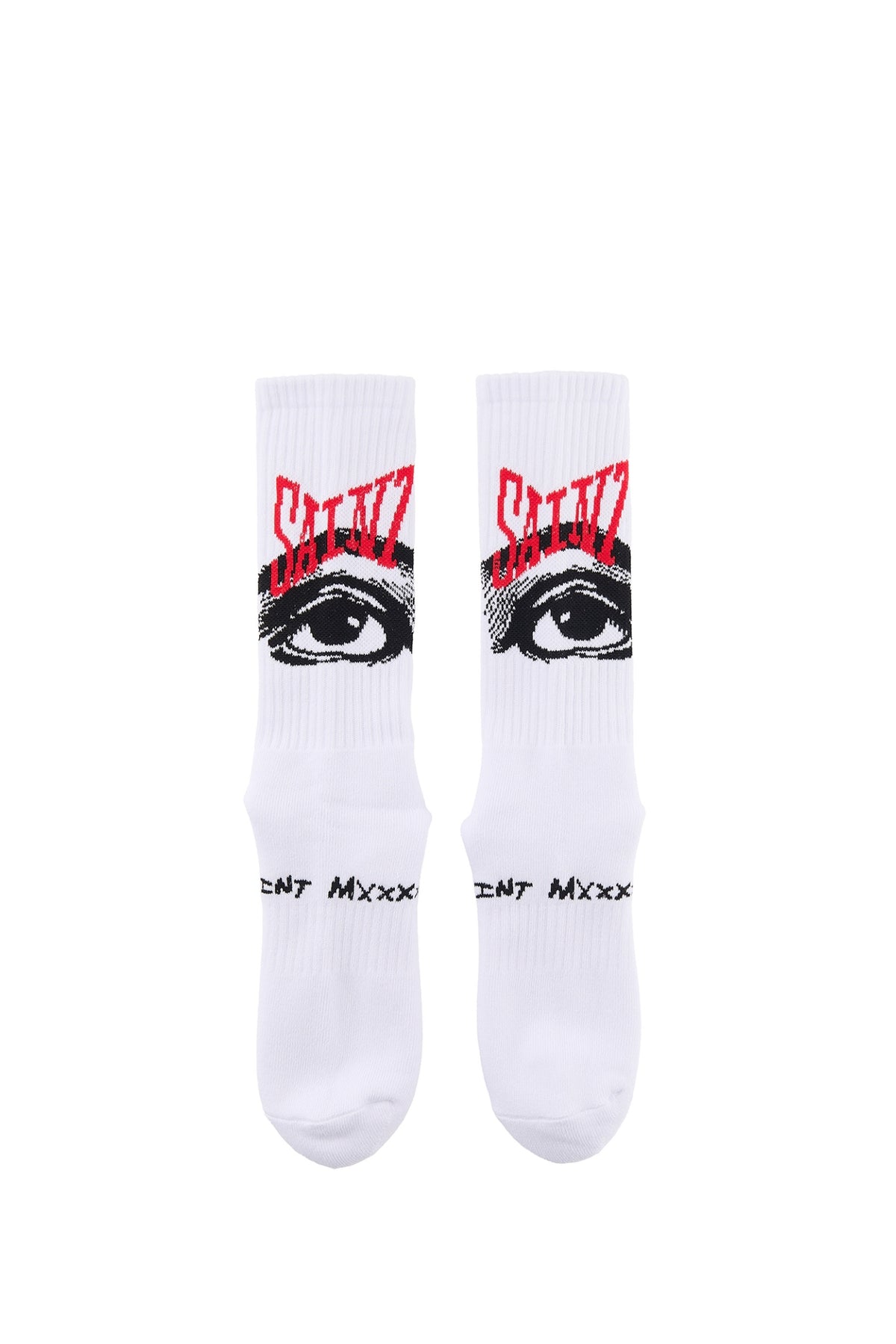 SOCKS/EYE / WHT