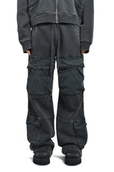 entire studios UTILITY SWEATS / WASHED BLK