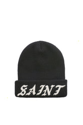 KNIT CAP/SAINT / BLK