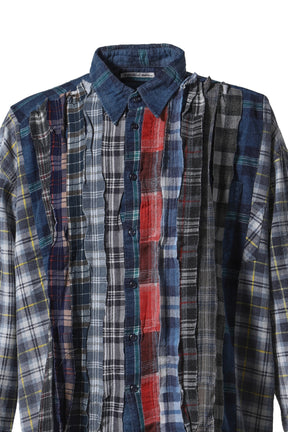 FLANNEL SHIRT -> RIBBON WIDE SHIRT / ASSORTED