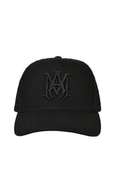 CANVAS MA TRUCKER HAT / BLK