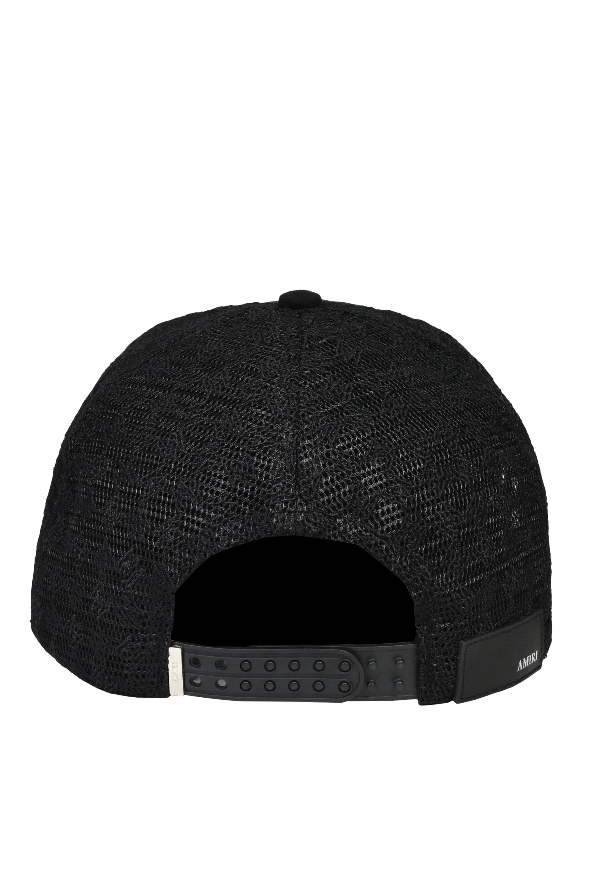 AMIRI FW26 CANVAS MA TRUCKER HAT / BLK - NUBIAN