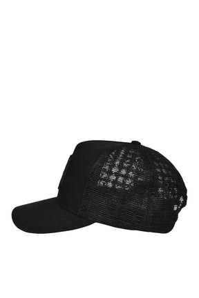 CANVAS MA TRUCKER HAT / BLK