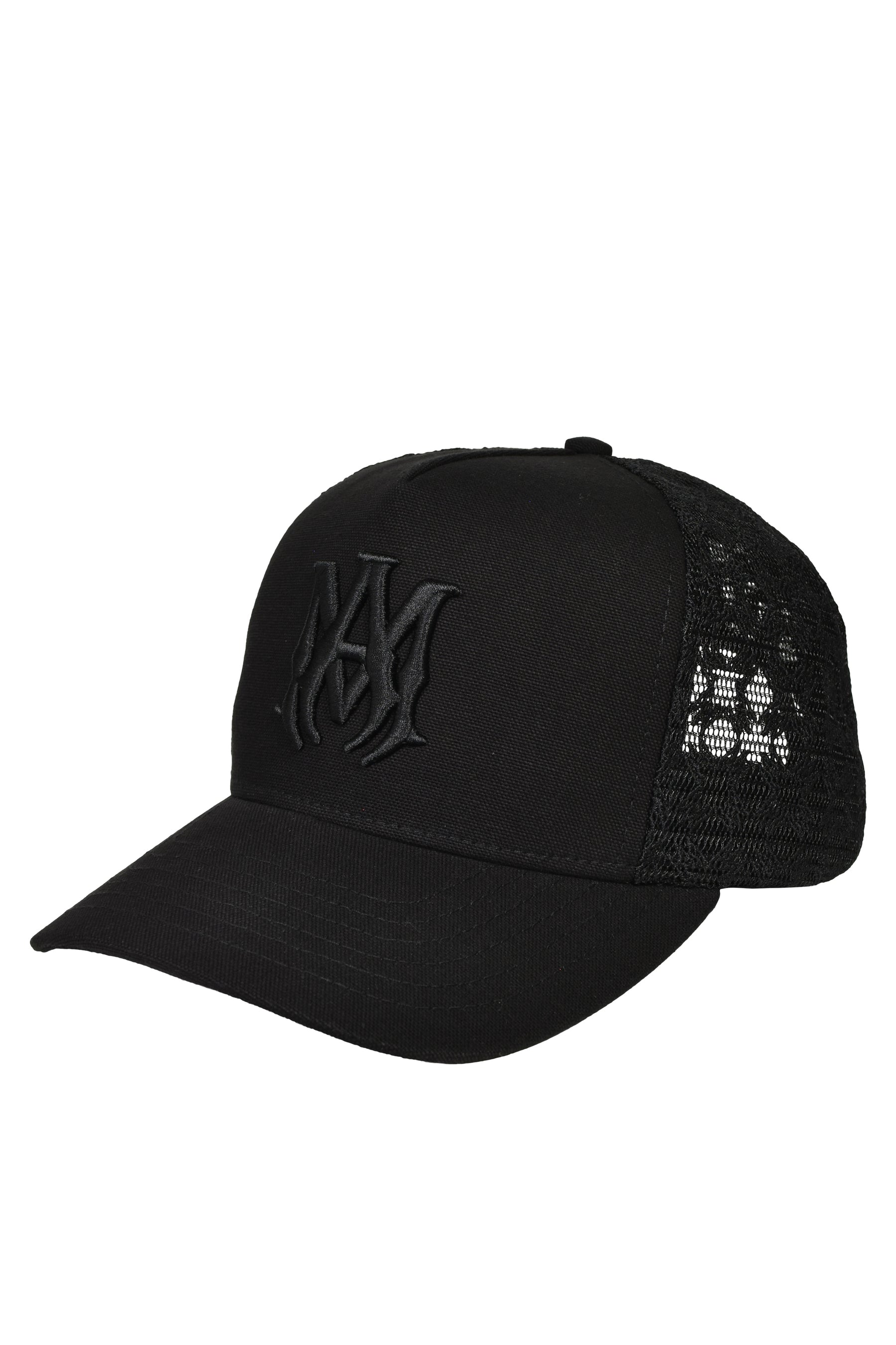 CANVAS MA TRUCKER HAT / BLK