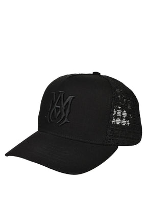 CANVAS MA TRUCKER HAT / BLK
