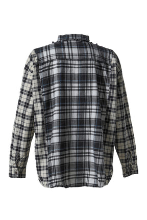 FLANNEL SHIRT -> RIBBON WIDE SHIRT / ASSORTED