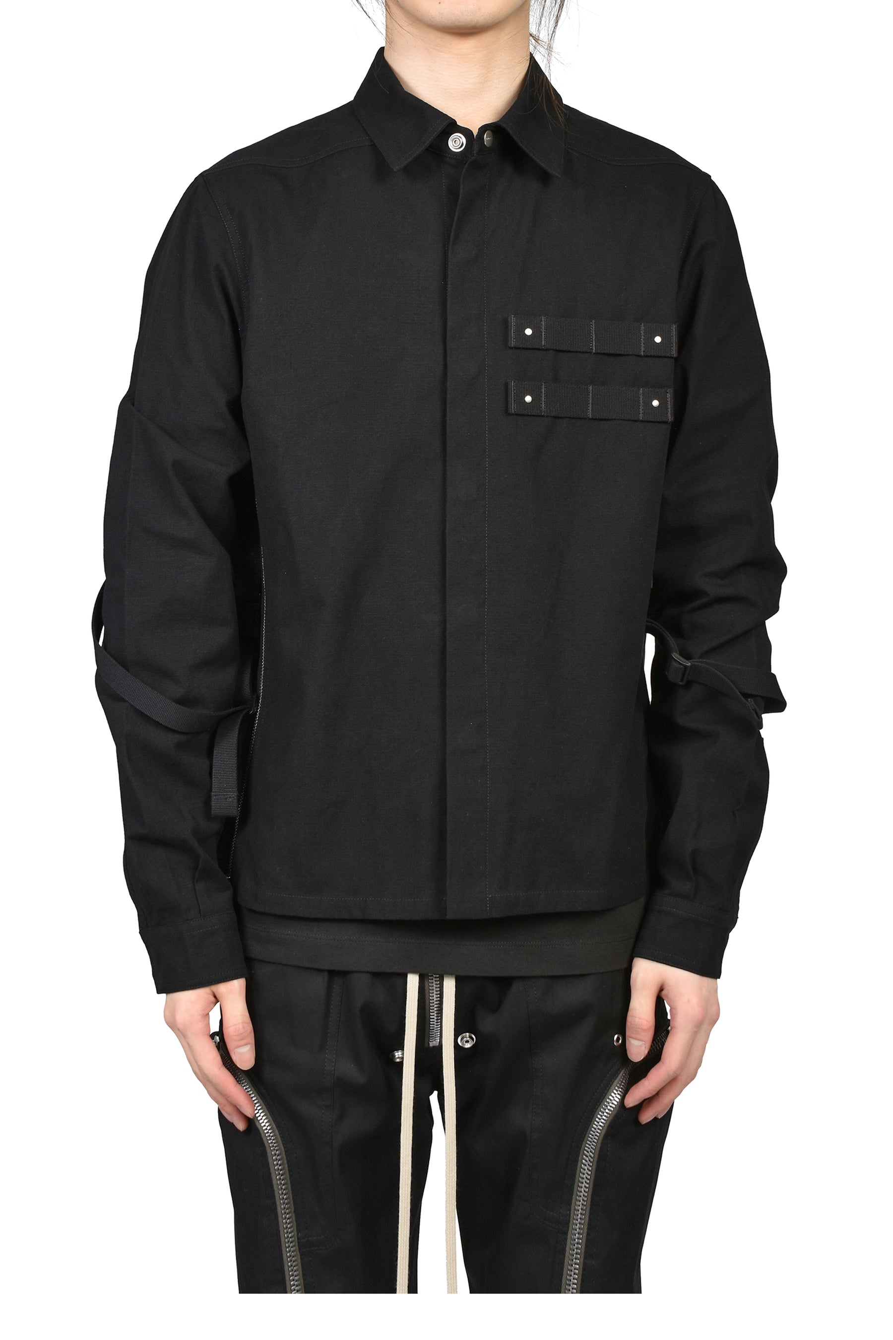 Rick Owens リックオウエンス SS26 ROWLAND SHIRT / BLK - NUBIAN ヌビアン
