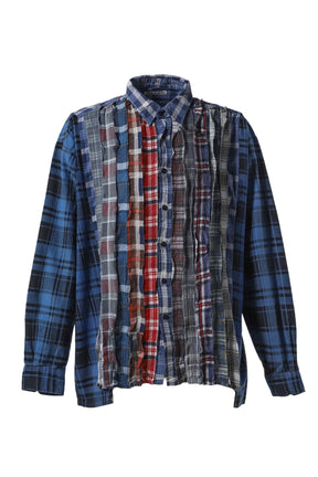 FLANNEL SHIRT -> RIBBON WIDE SHIRT / ASSORTED