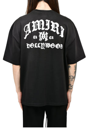 AMIRI HOLLYWOOD OS TEE / BLK