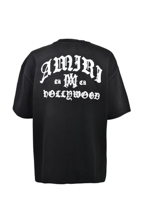 AMIRI HOLLYWOOD OS TEE / BLK
