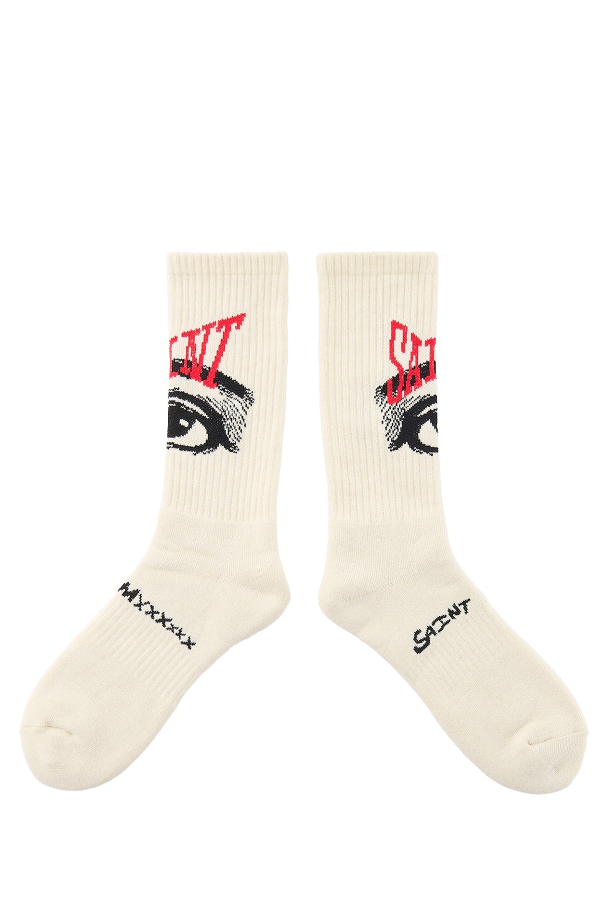 SOCKS/EYE / ECRU