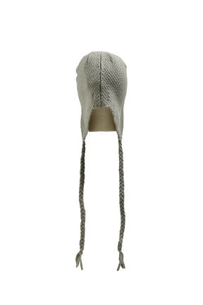 SOUTHSIDE CROSS EAR FLAP BEANIE / DUST