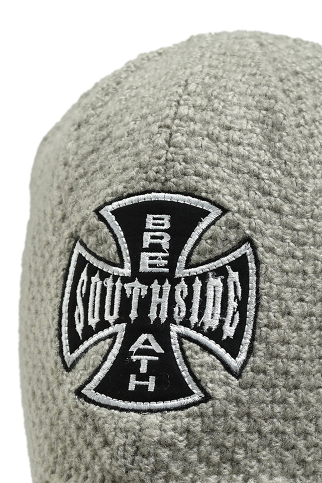 SOUTHSIDE CROSS EAR FLAP BEANIE / DUST
