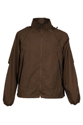 TECH PERTEX_ RUNGUN 2WAY PARKA / BRW GRY