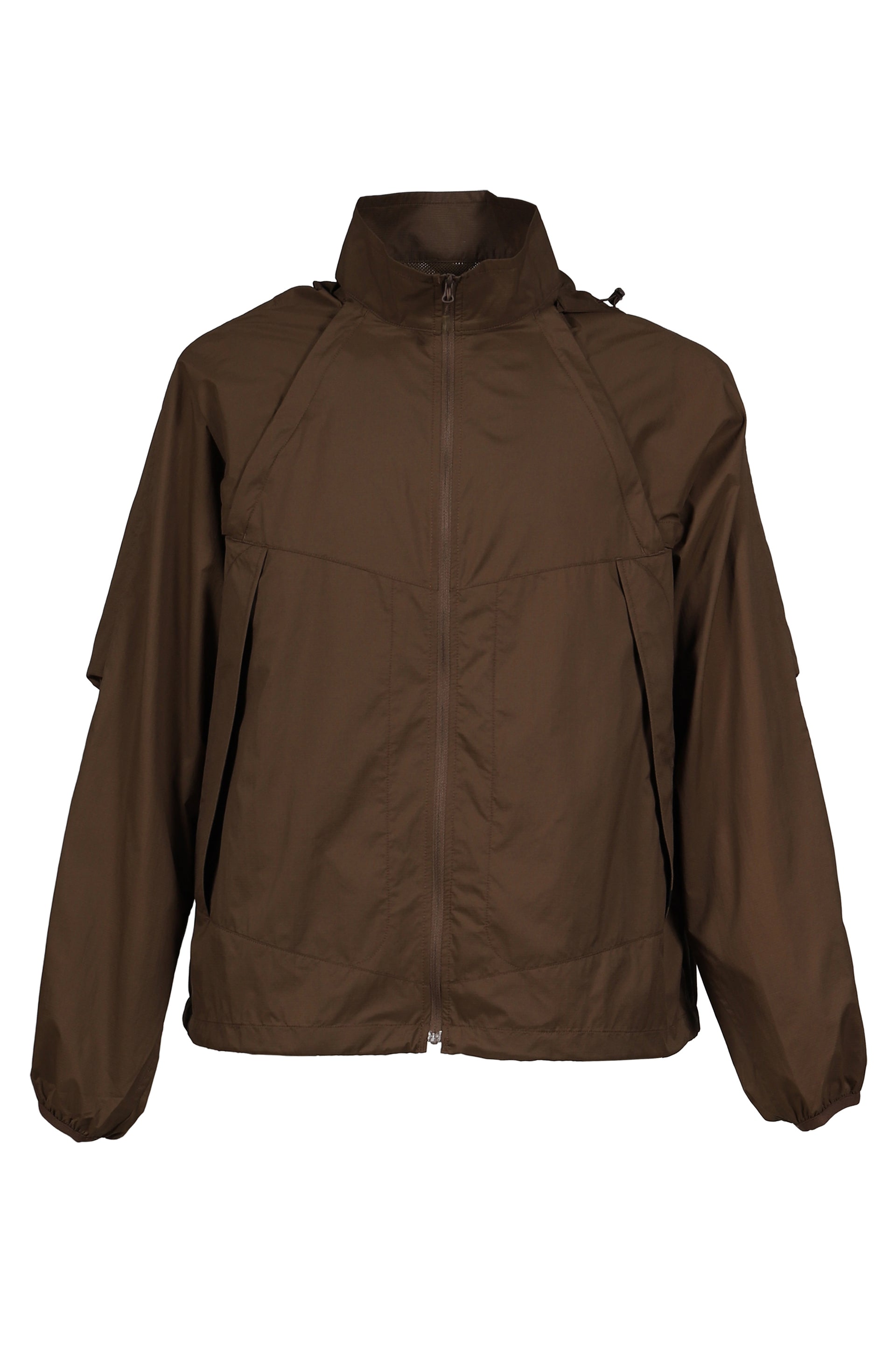 TECH PERTEX_ RUNGUN 2WAY PARKA / BRW GRY