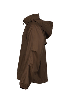 TECH PERTEX_ RUNGUN 2WAY PARKA / BRW GRY