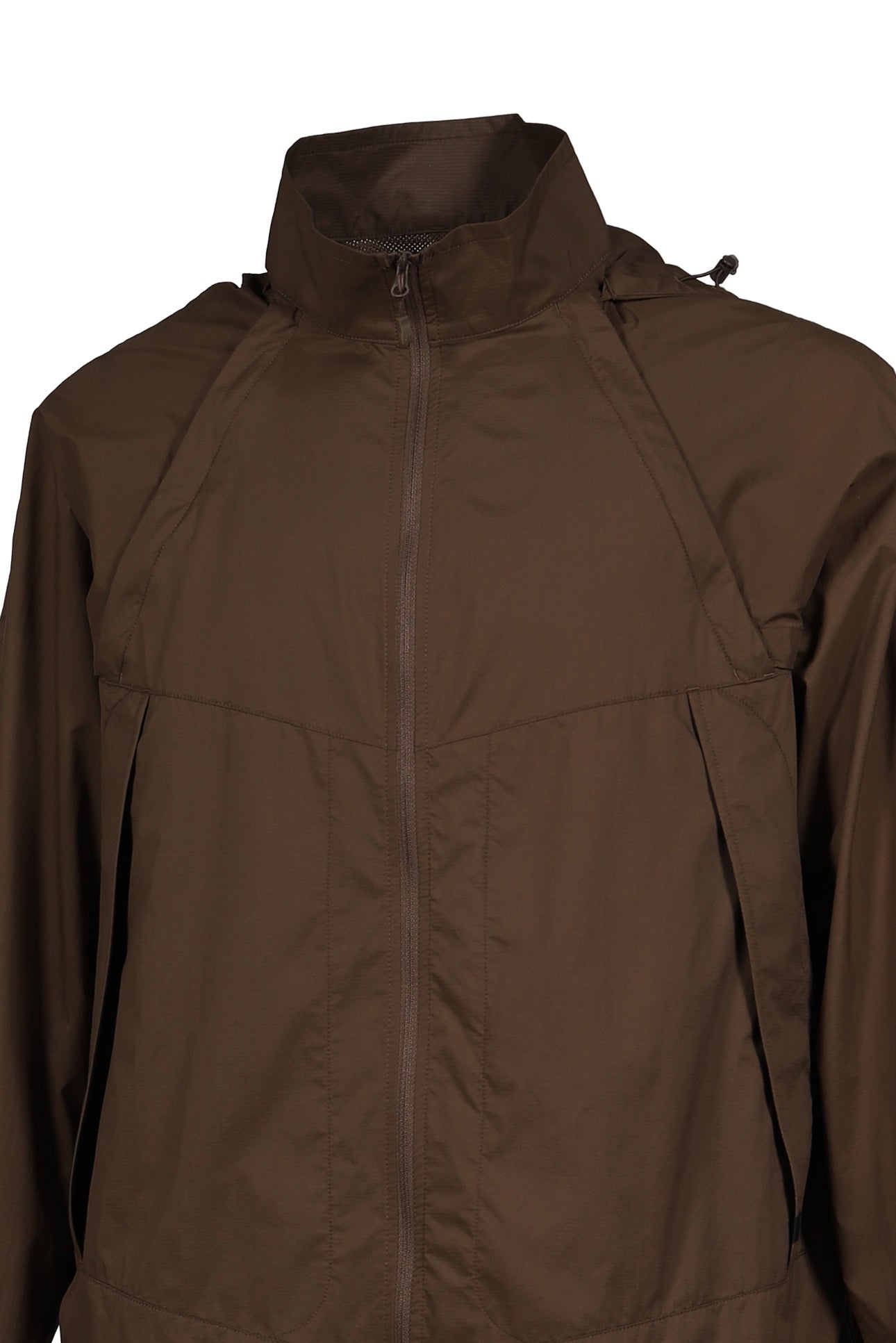 TECH PERTEX_ RUNGUN 2WAY PARKA / BRW GRY