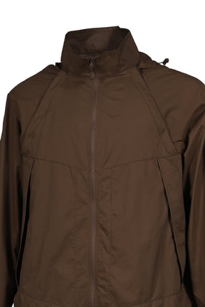 TECH PERTEX_ RUNGUN 2WAY PARKA / BRW GRY