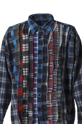 FLANNEL SHIRT -> RIBBON WIDE SHIRT / ASSORTED