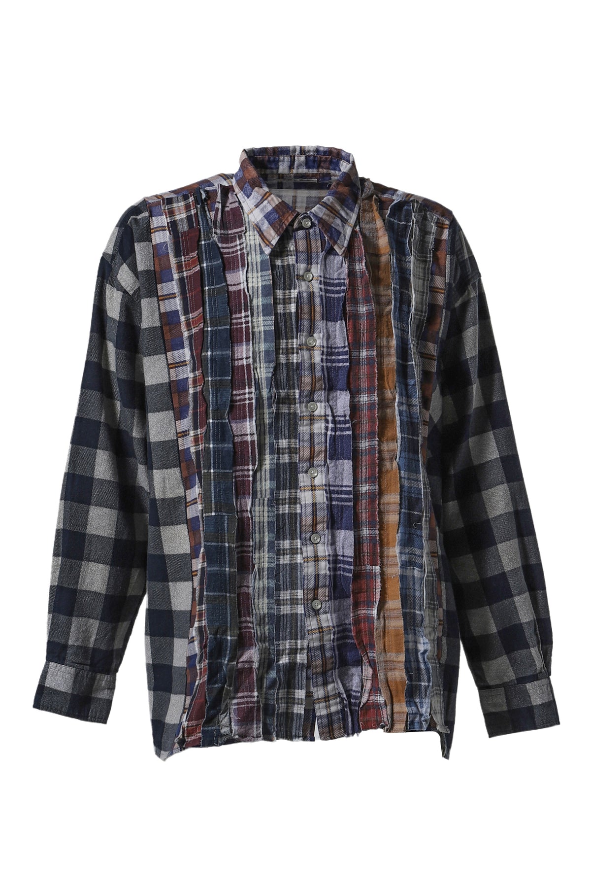 FLANNEL SHIRT -> RIBBON WIDE SHIRT / ASSORTED