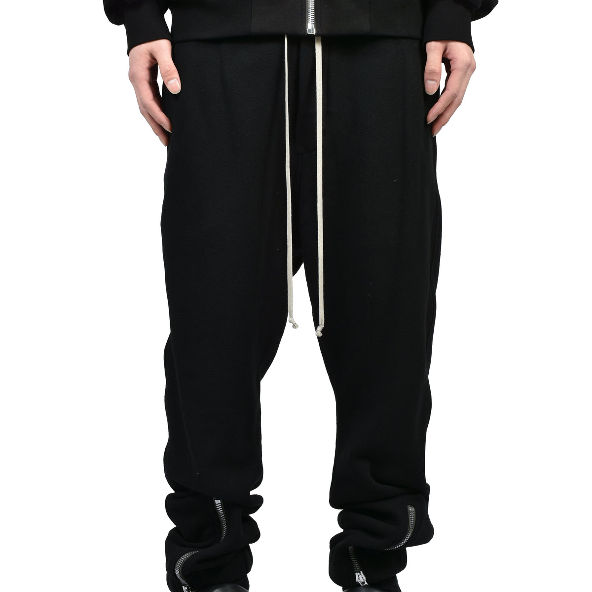 Rick Owens リック オウエンス SS26 TECUATL TRACK PANT / BLK