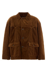 CORDUROY BOA JACKET / BRW 