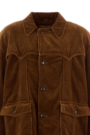CORDUROY BOA JACKET / BRW 