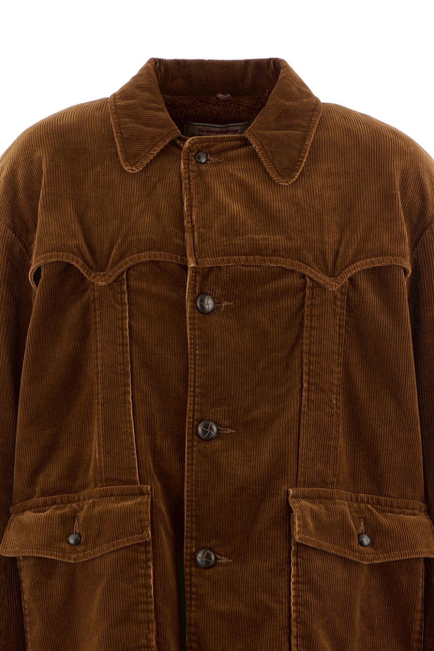 CORDUROY BOA JACKET / BRW 