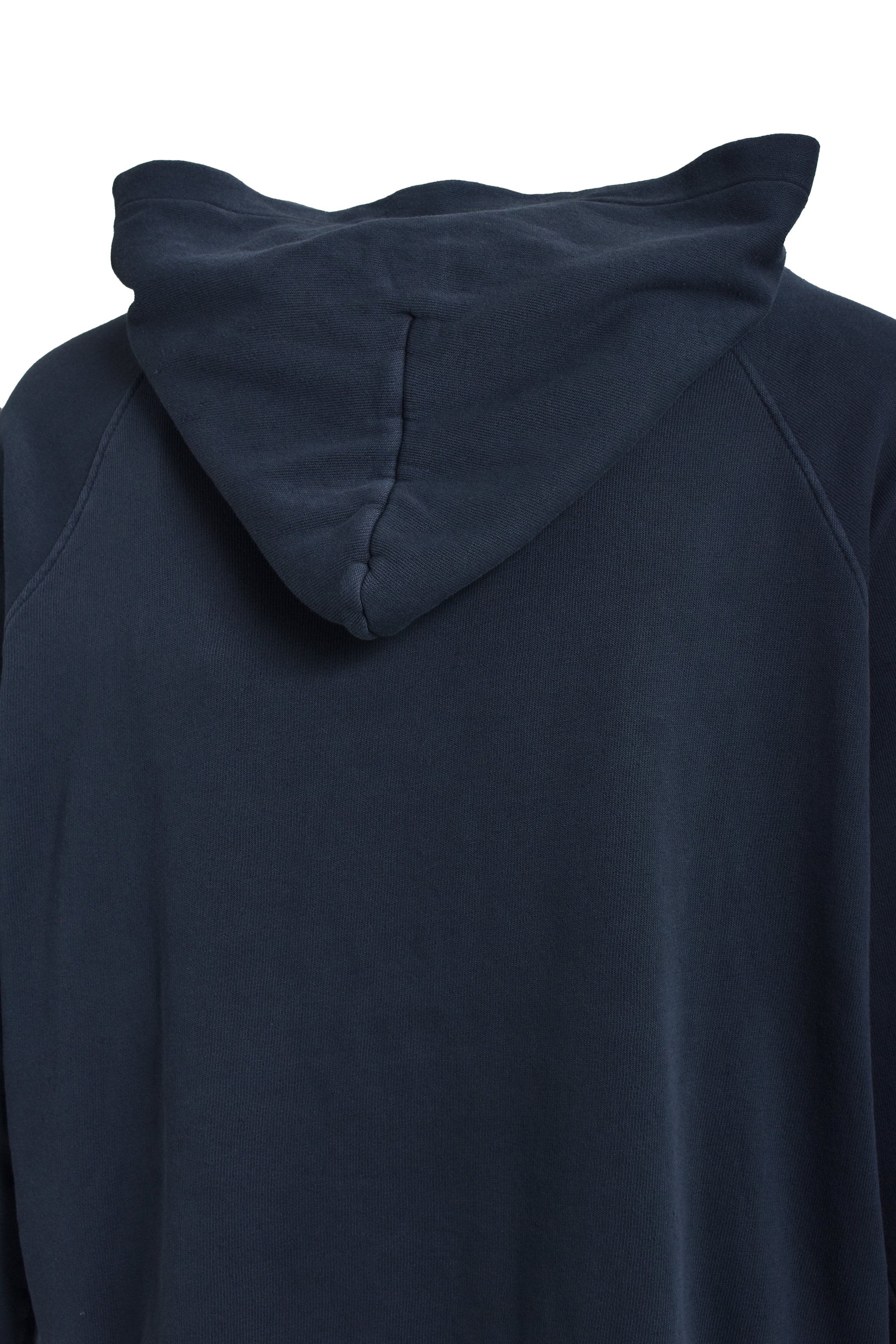 CLASSIC LOGO SHRUNKEN HOODIE / FADED BLK