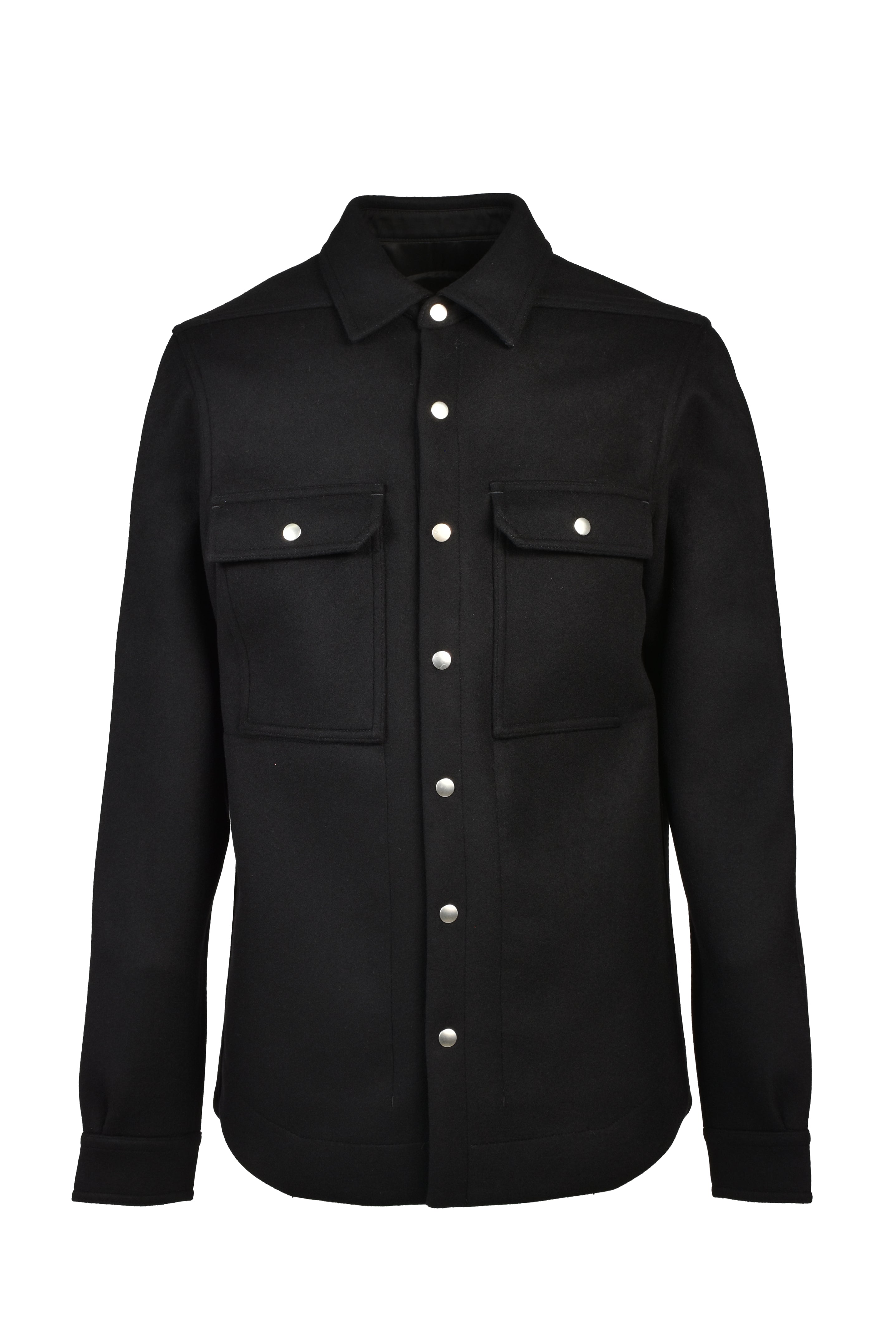 Rick Owens リック オウエンス FW26 OUTERSHIRT / BLK - NUBIAN ヌビアン