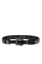 DOG IN RESTRAINT COIN BELT / BLK