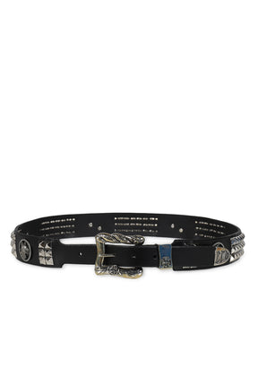 DOG IN RESTRAINT COIN BELT / BLK
