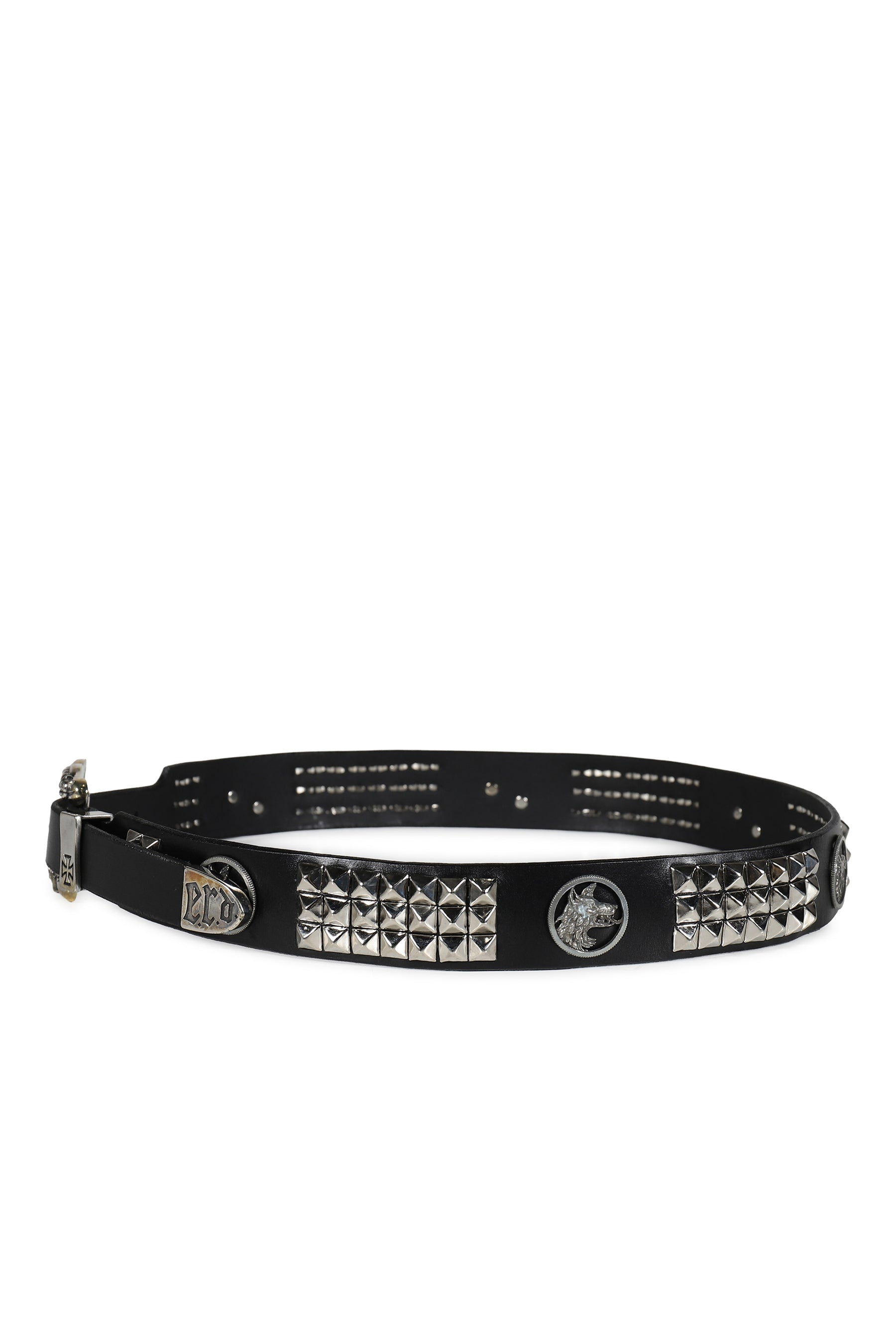DOG IN RESTRAINT COIN BELT / BLK