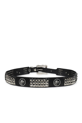 DOG IN RESTRAINT COIN BELT / BLK