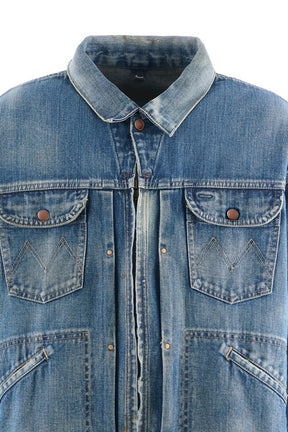 DENIM JACKET/M / BLU