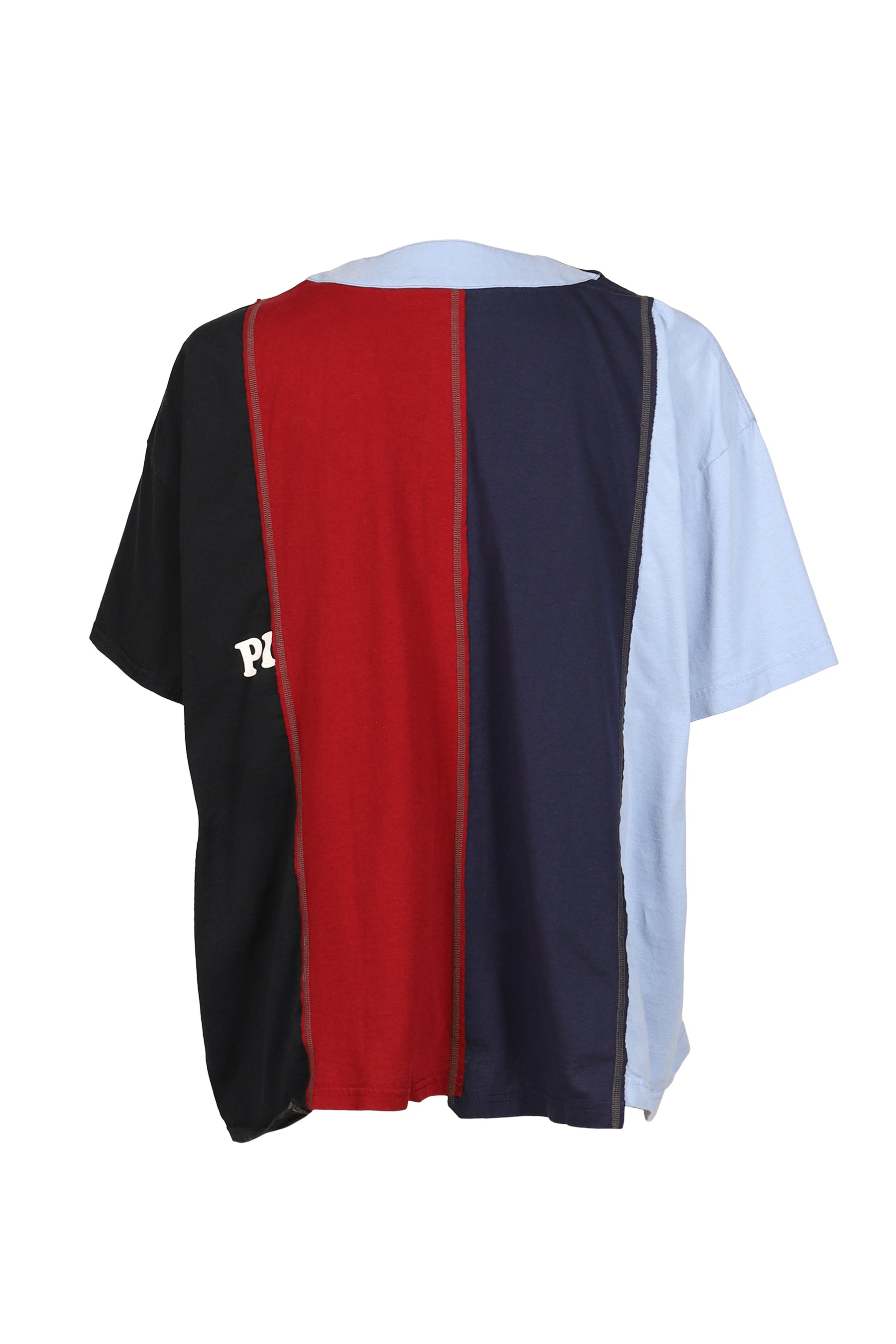 4 CUT WIDE BASEBALL TEE - COLLEGE  / ASSORTED