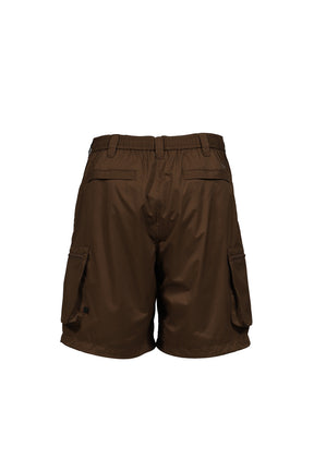 TECH PERTEX_ RUNGUN 6-POCKET SHORTS / BRW GRY
