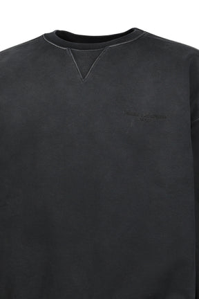SWEATSHIRT / VINTAGE BLK