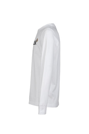 LOGO L/S T-SHIRTS / 001 WHT