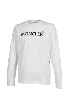 LOGO L/S T-SHIRTS / 001 WHT