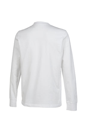 LOGO L/S T-SHIRTS / 001 WHT