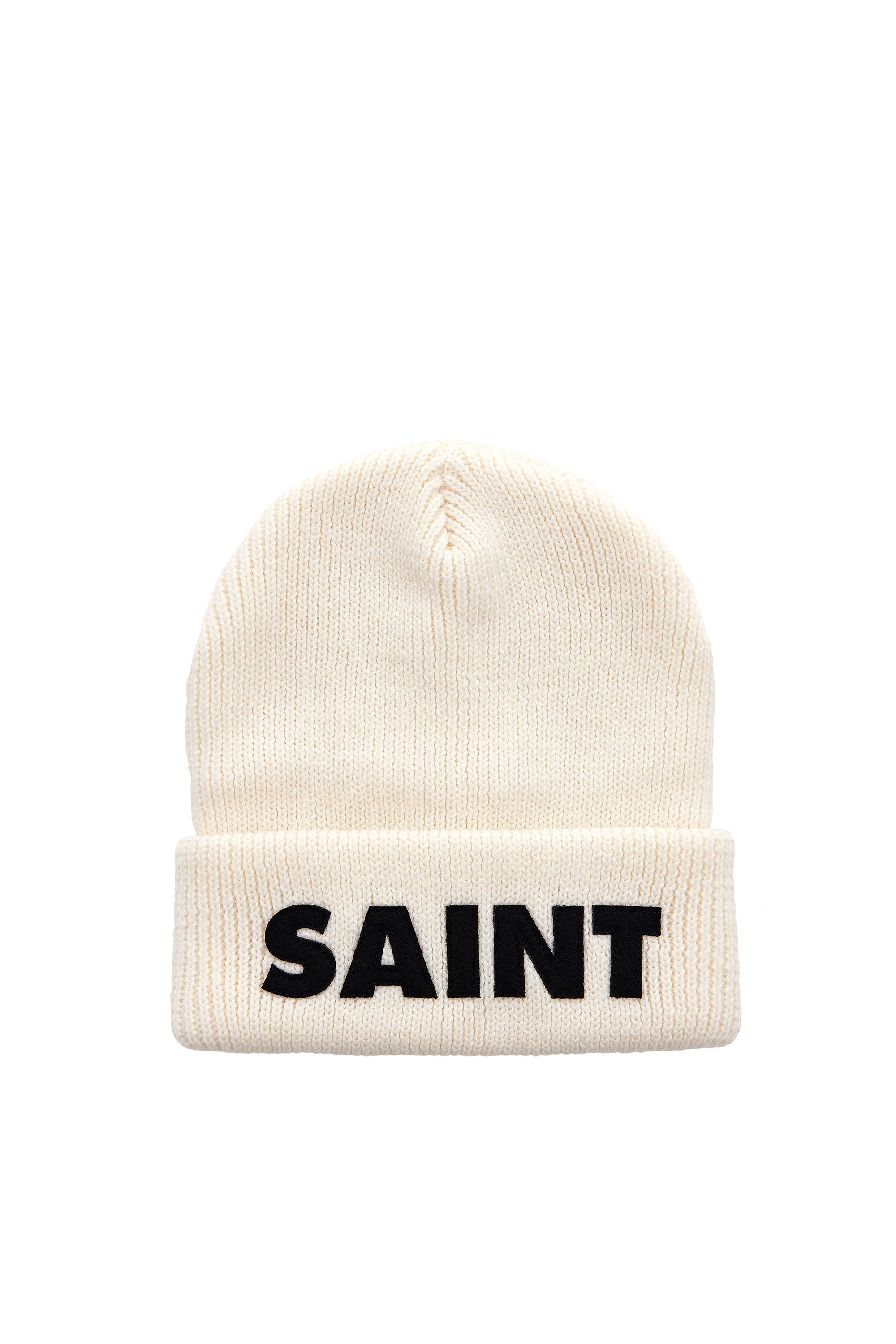 SAINT Mxxxxxx FW23 KNIT CAP/SAINT / WHT - NUBIAN