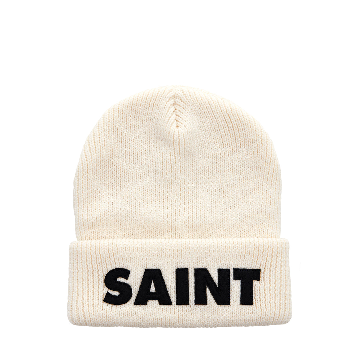 SAINT Mxxxxxx セントマイケル FW23 KNIT CAP/SAINT / WHT - NUBIAN